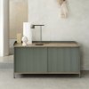 Muuto ENFOLD Komoda Niska 124 cm Zielona Dusty Green